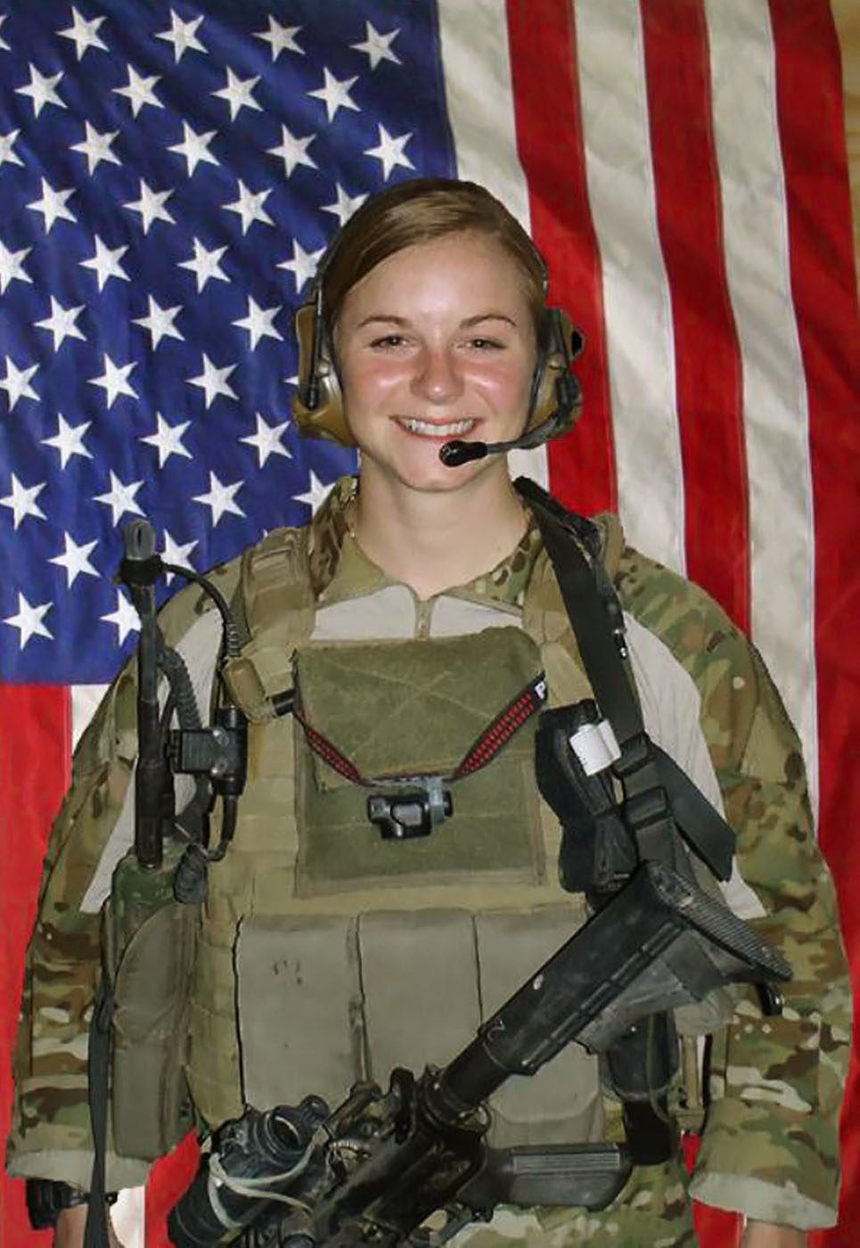 U.S. Army First Lieutenant Ashley White, 24, of Alliance, Ohio