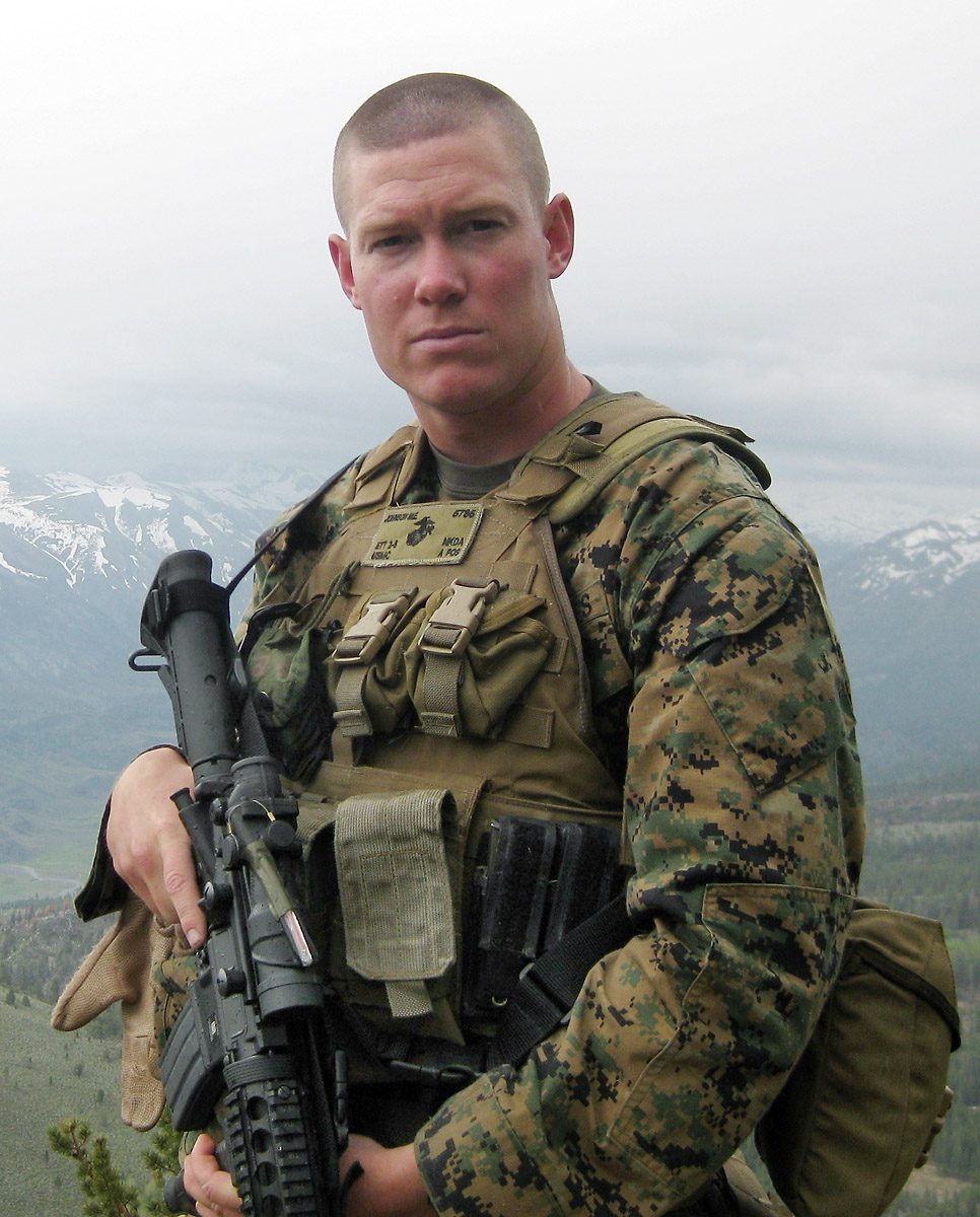 1st Lt. Michael E. Johnson, 25, of the U.S. Marine Corps
