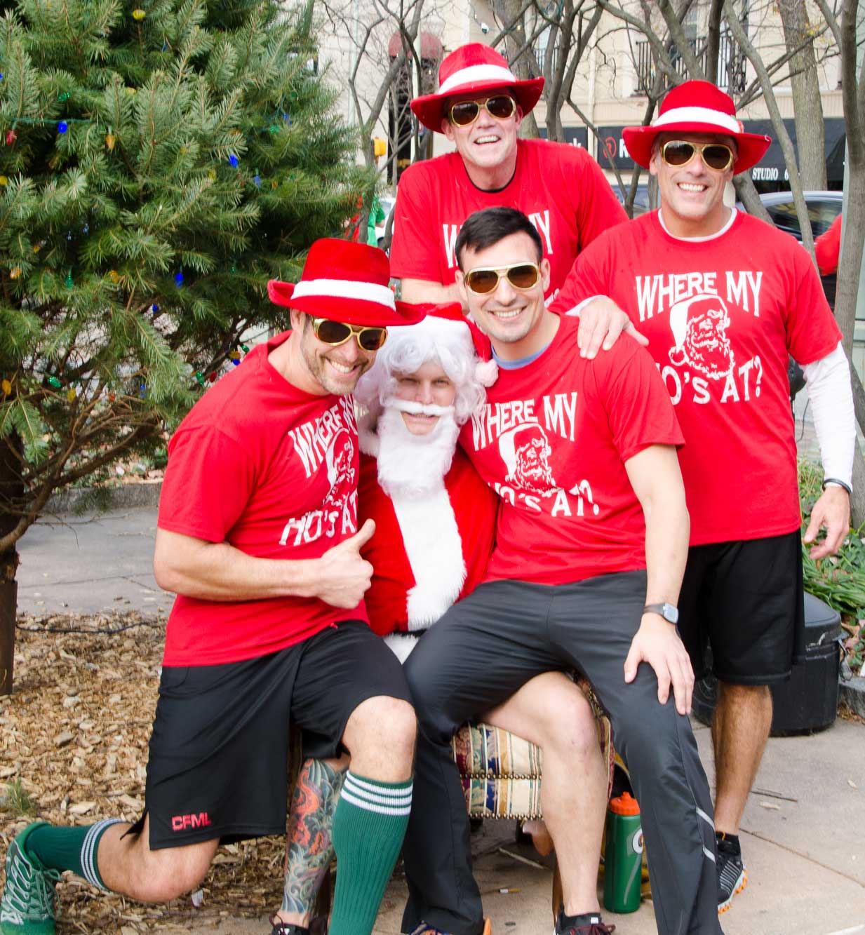 Stu, Frank, Mark & Byrnsey