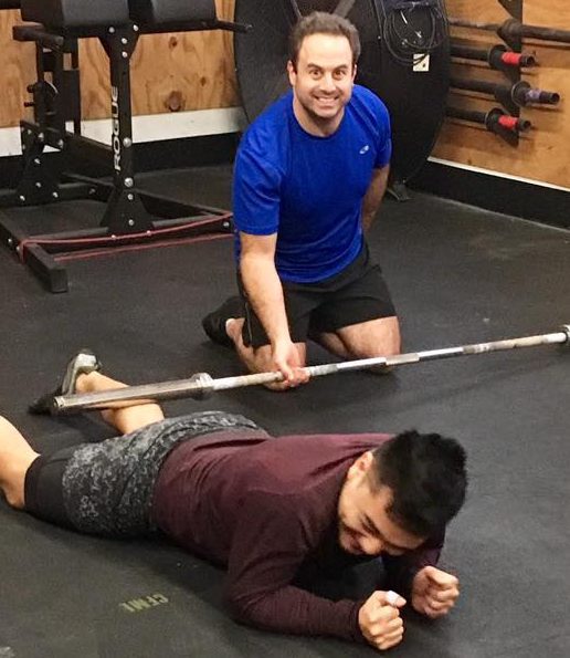 Jonah putting Ray in the pain cave