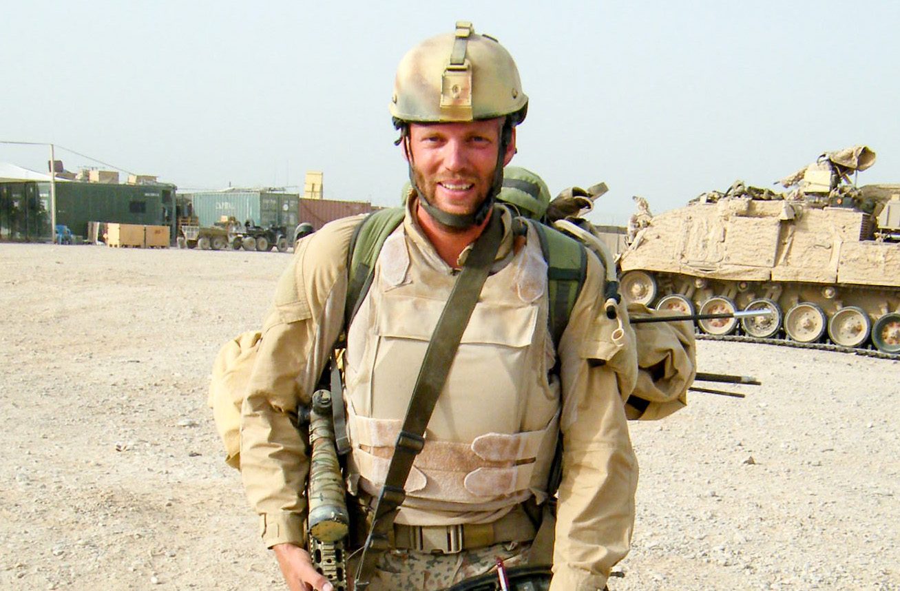 Danish Army Sgt. René Brink Jakobsen of Vang, Denmark