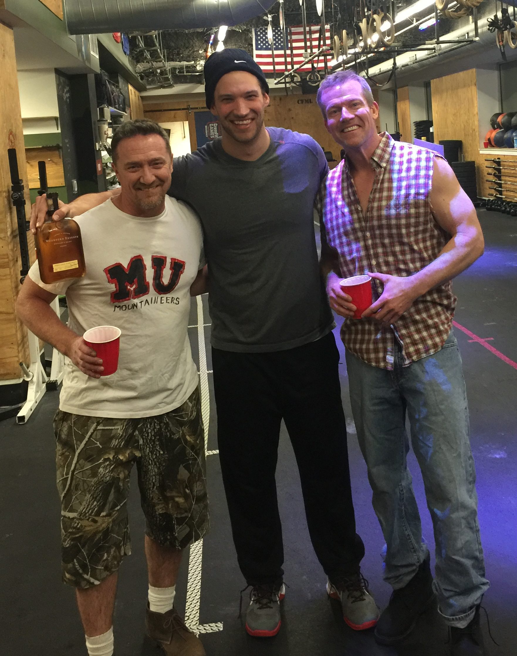 Patrick, Coach Kevin and Coach Byrnsey