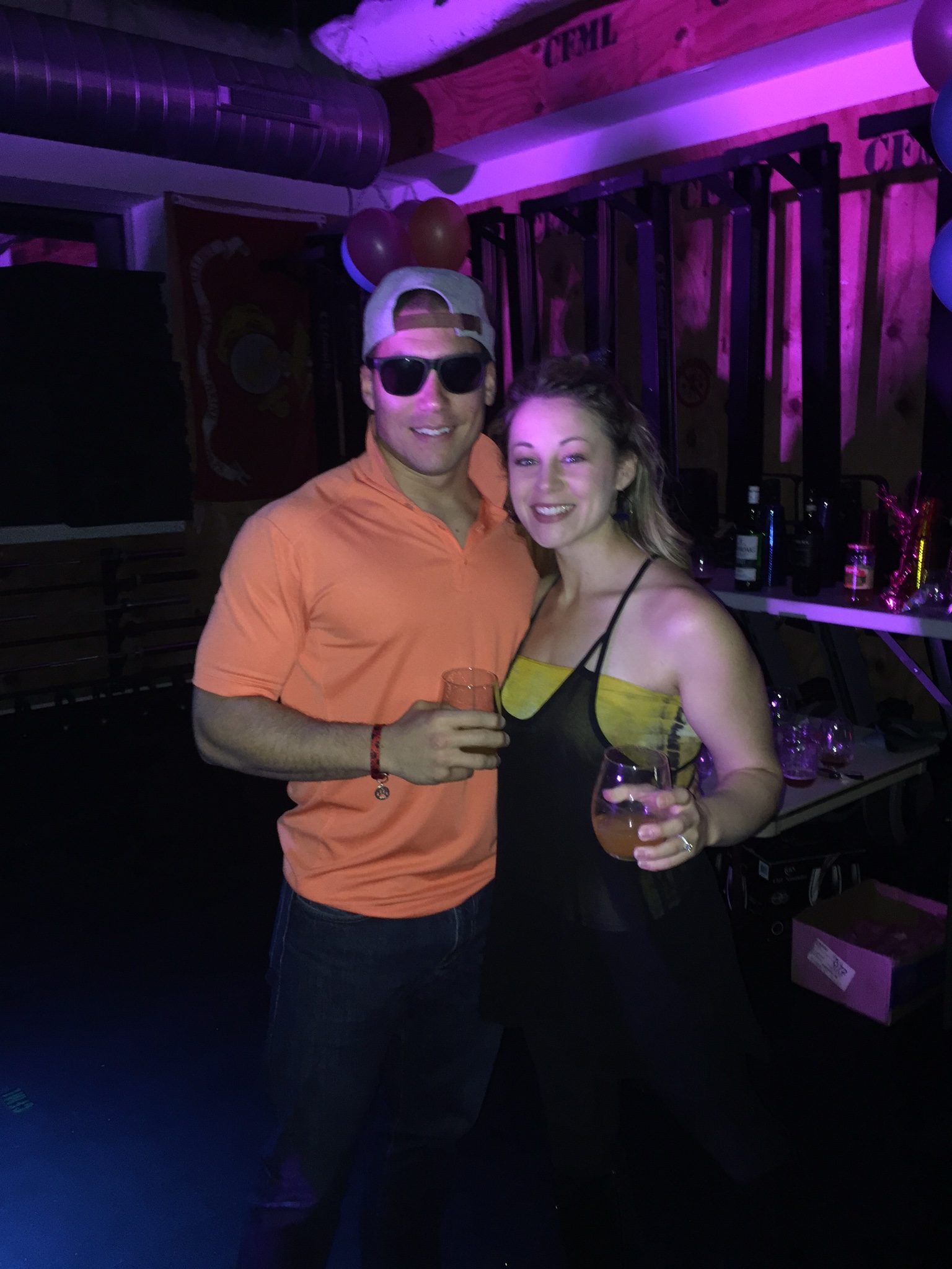 Coach Mike and Kelsey, CrossFit Prom